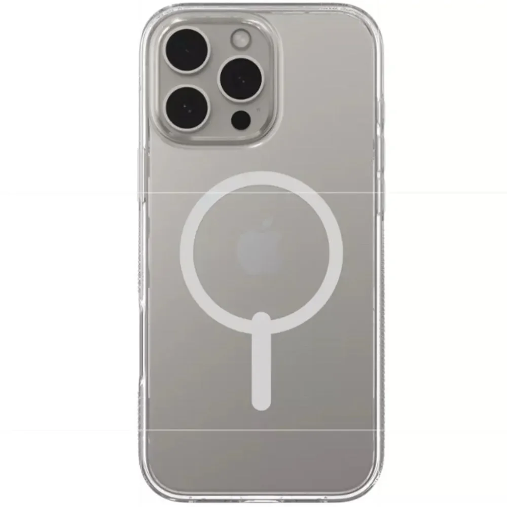iPhone 16 Pro Max Transparent Silicone Phone Mag Case Brand New